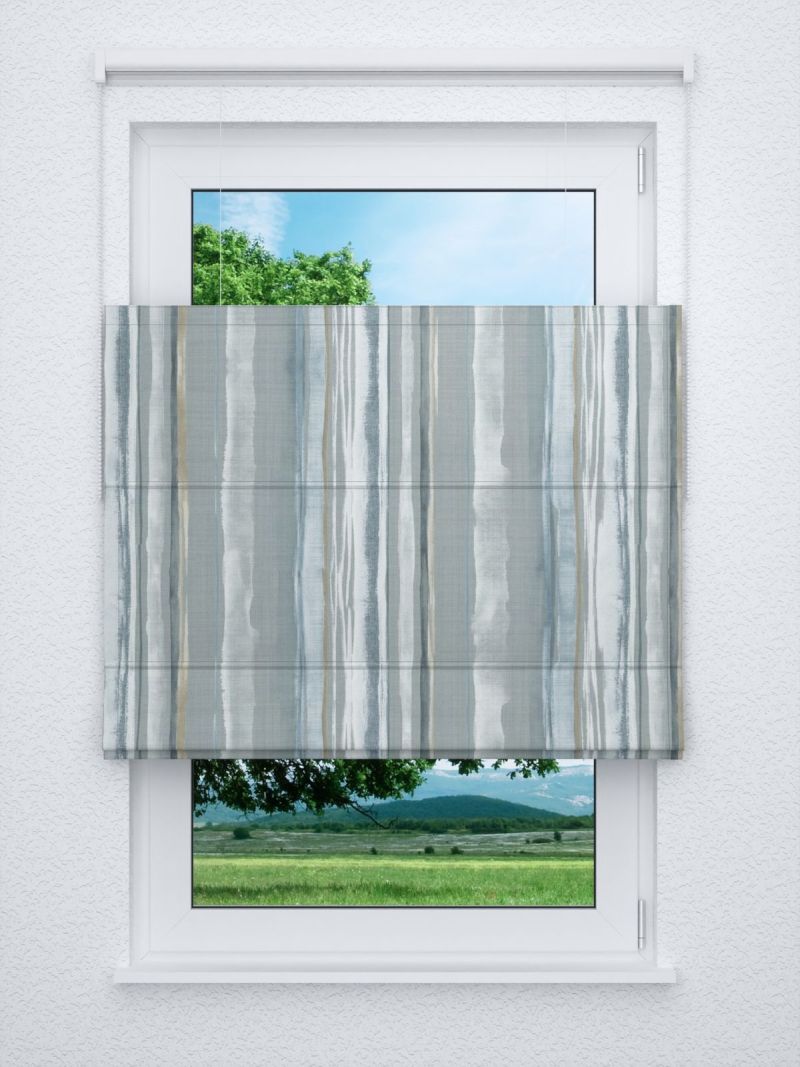 Raffrollo professional in blau