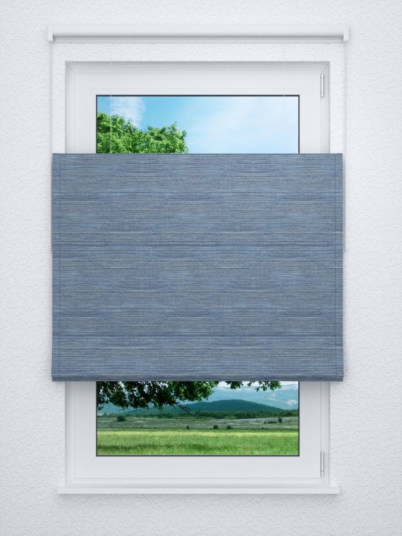 Raffrollo professional in blau