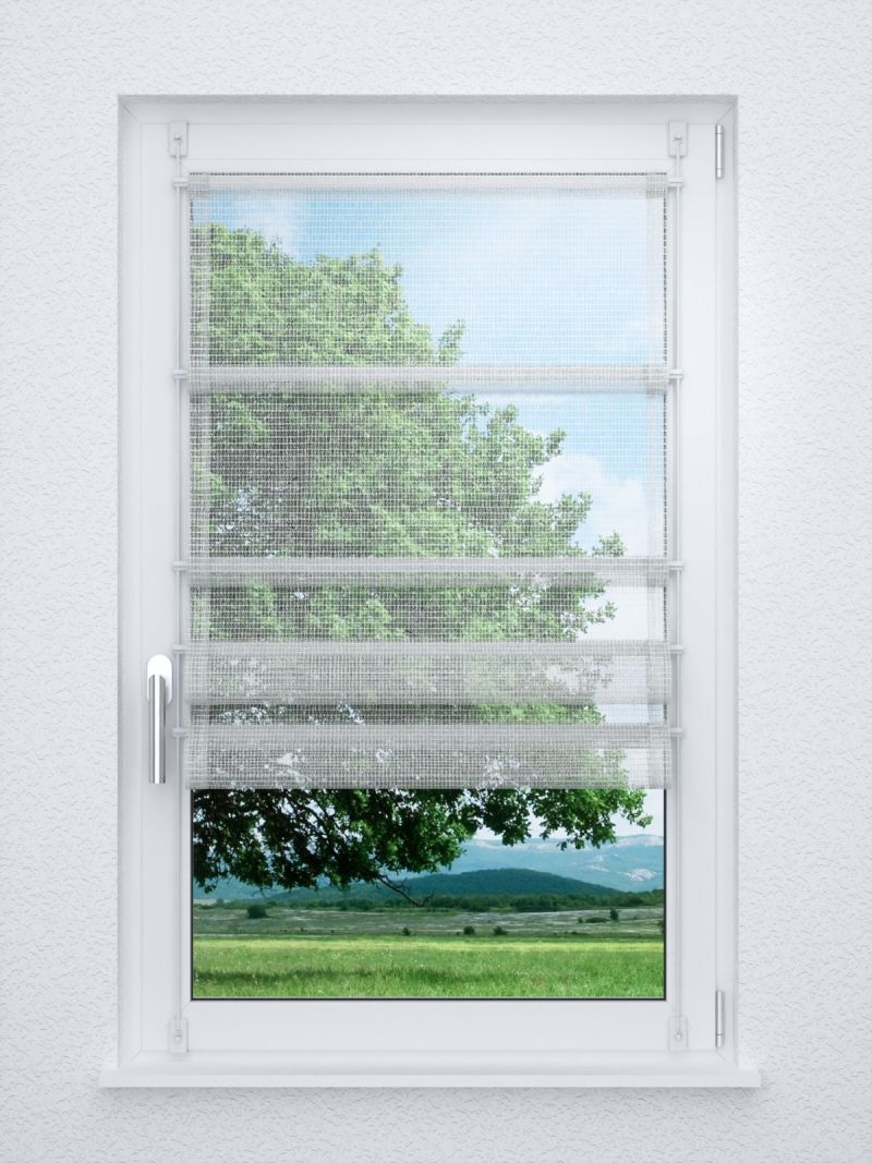 Raffrollo smart in Weiß