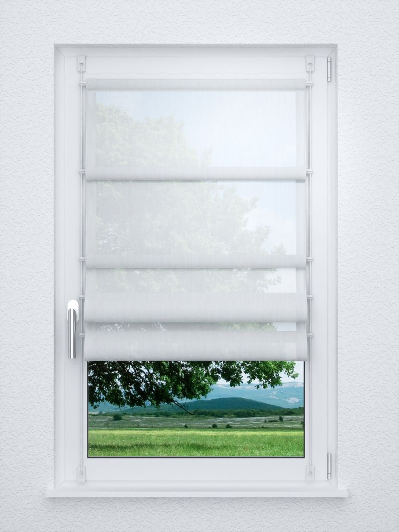 Raffrollo smart in Weiß