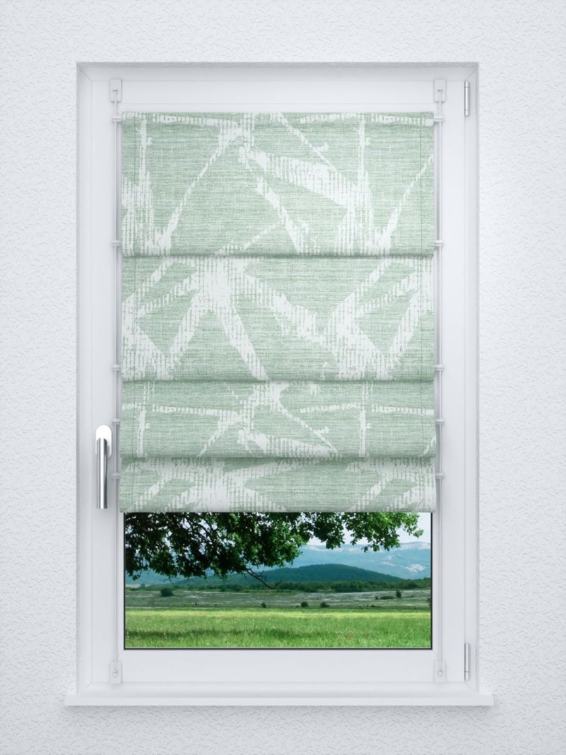 Raffrollo smart in Grün