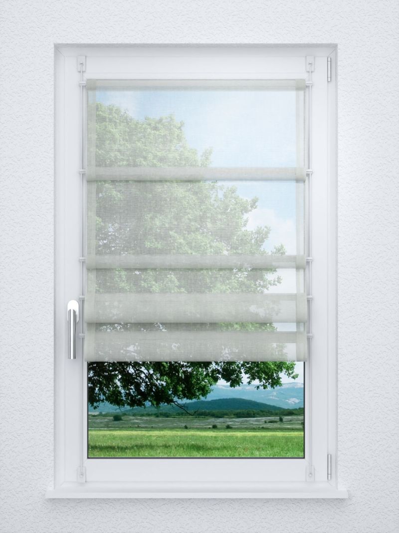 Raffrollo smart in Weiß