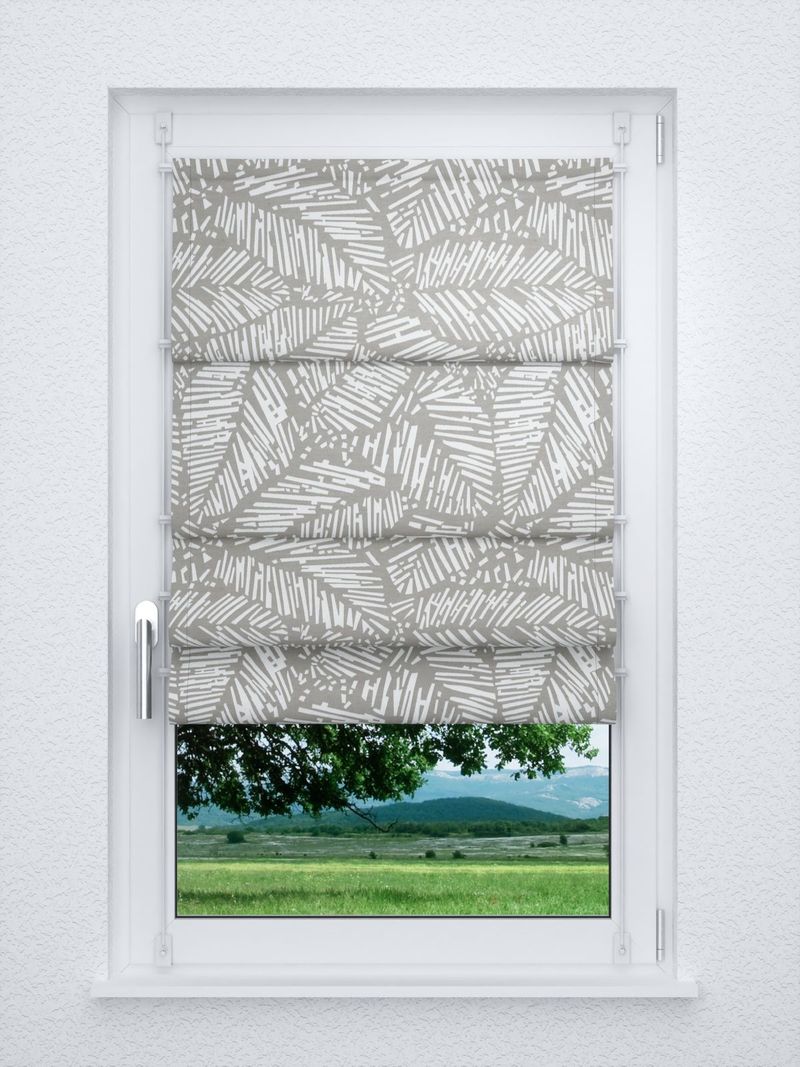 Raffrollo smart in Grau