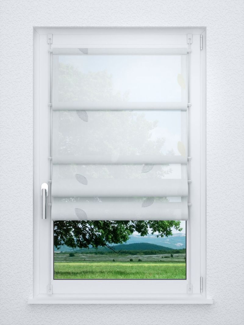 Raffrollo smart in Weiß