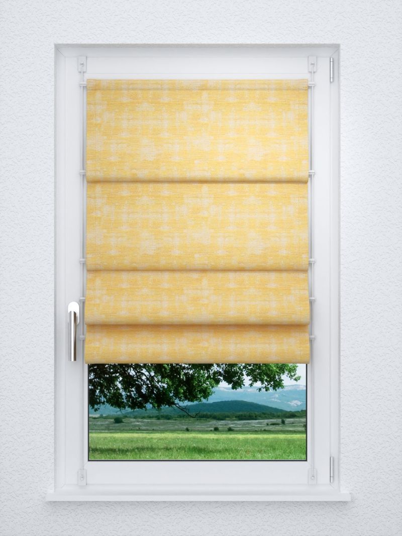 Raffrollo smart in gelb