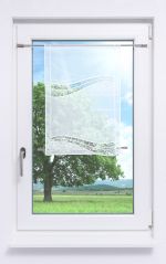 Vorschau Plauener Spitze® - exklusiver Scheibenhänger Gabiria #1W in Reinweiß rohweiß