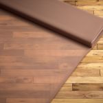 Vorschau Santani #2T von Lysel - Gardinenstoff in saphirblau blassbraun