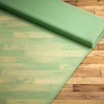 Vorschau Santani #2T von Lysel - Gardinenstoff in saphirblau blassgrün