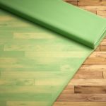 Vorschau Santani #2T von Lysel - Gardinenstoff in saphirblau grün