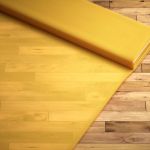 Vorschau Santani #2T von Lysel - Gardinenstoff in saphirblau zinkgelb