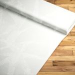 Vorschau Mirinda #3L von Lysel - Dekostoff in Lindgrün Cremeweiß