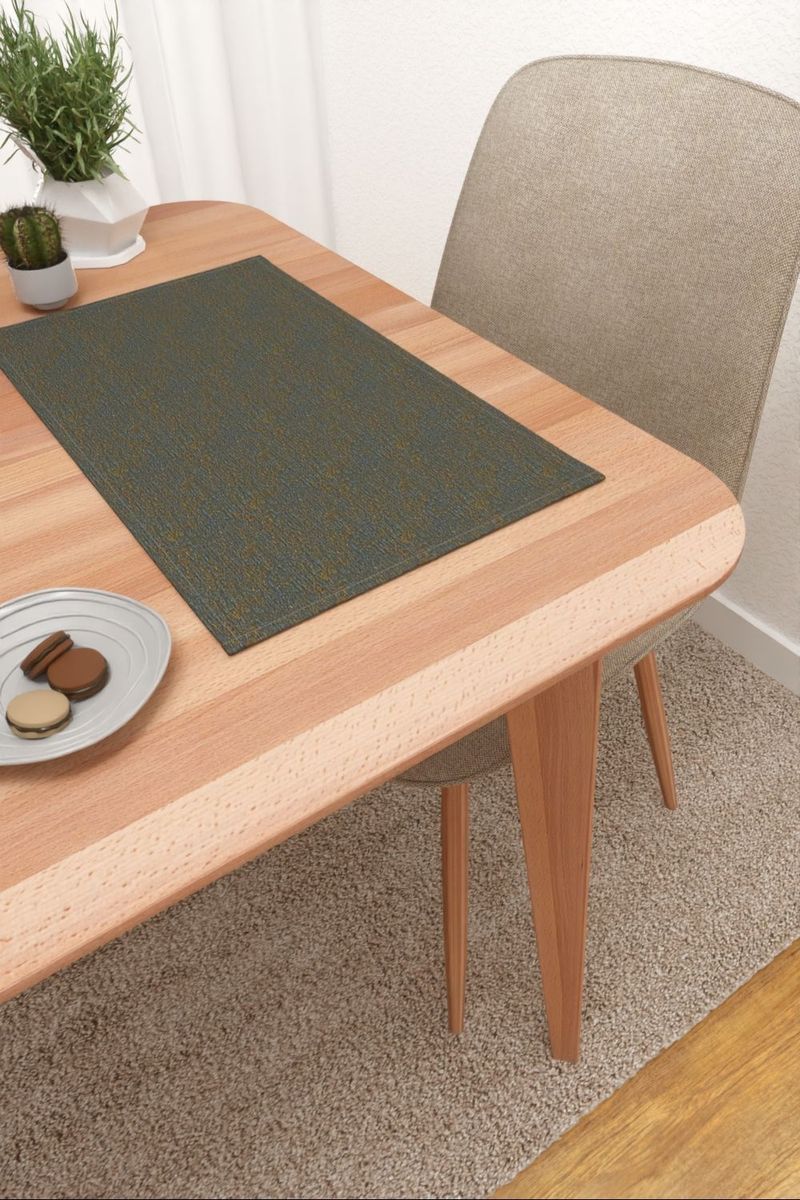 Platzdeckchen in grau