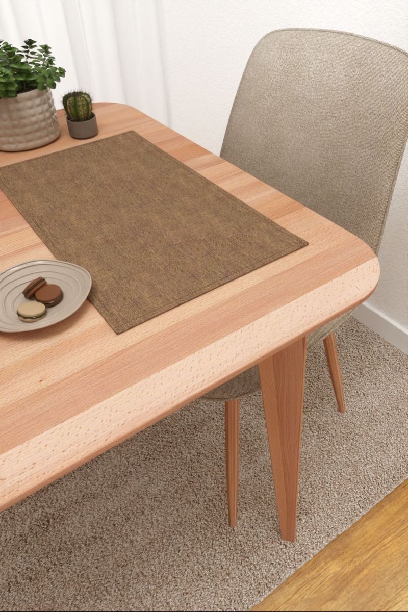 Platzdeckchen in beige