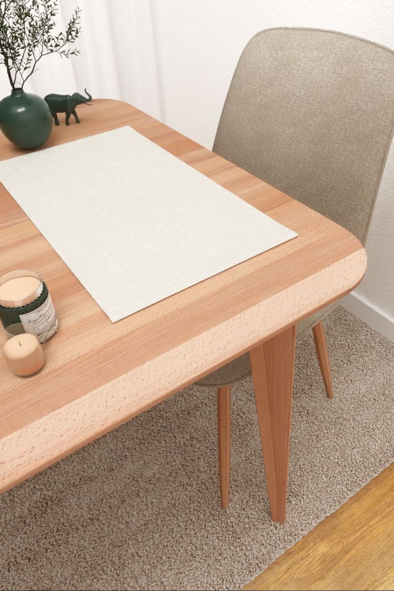 Platzdeckchen in weiß