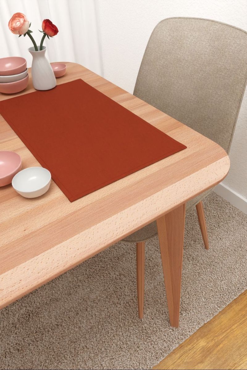 Platzdeckchen in orange