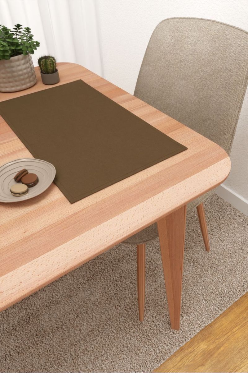 Platzdeckchen in Braun