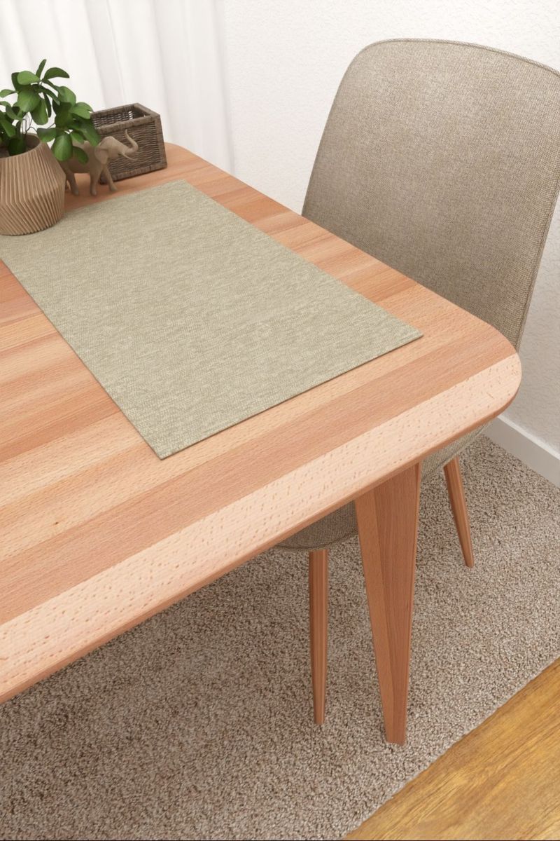 Platzdeckchen in beige