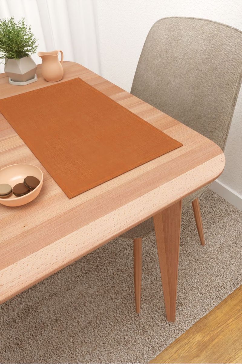 Platzdeckchen in orange