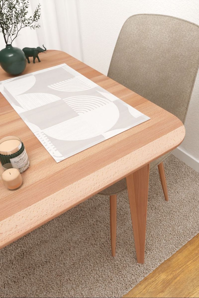 Platzdeckchen in Weiß