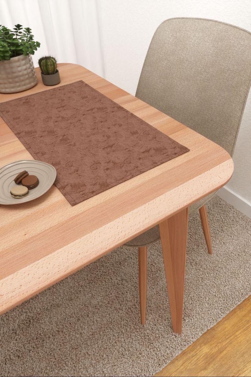 Platzdeckchen in braun