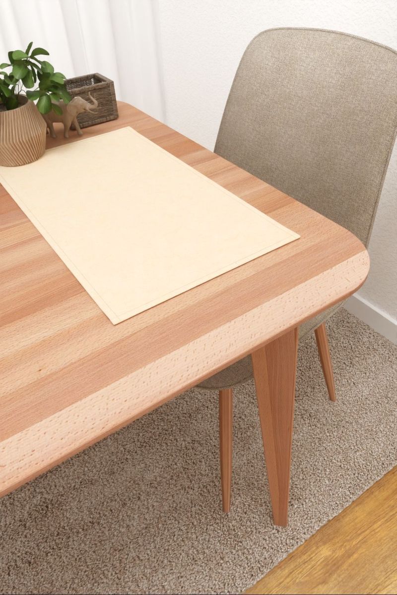 Platzdeckchen in beige