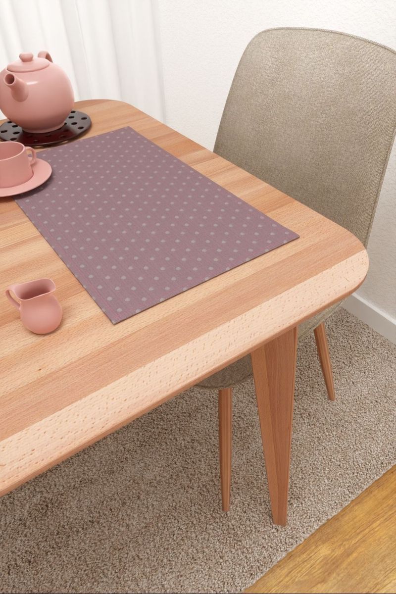 Platzdeckchen in rosa