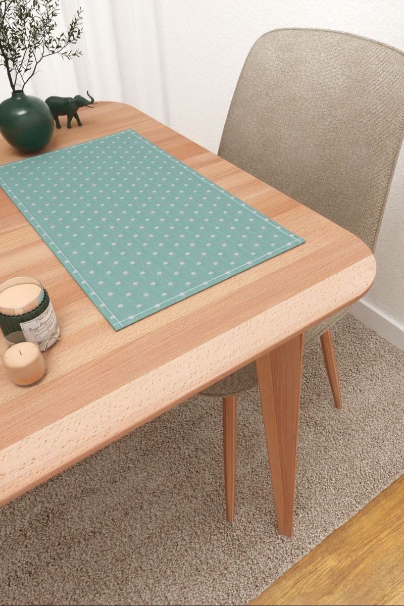 Platzdeckchen in blau