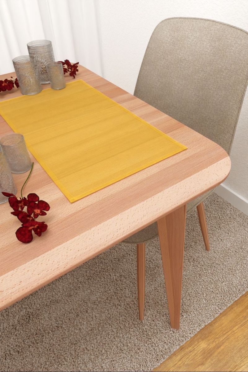 Platzdeckchen in Gelb