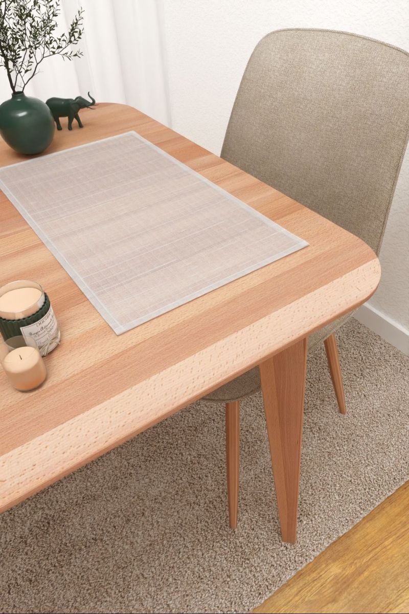 Platzdeckchen in weiß