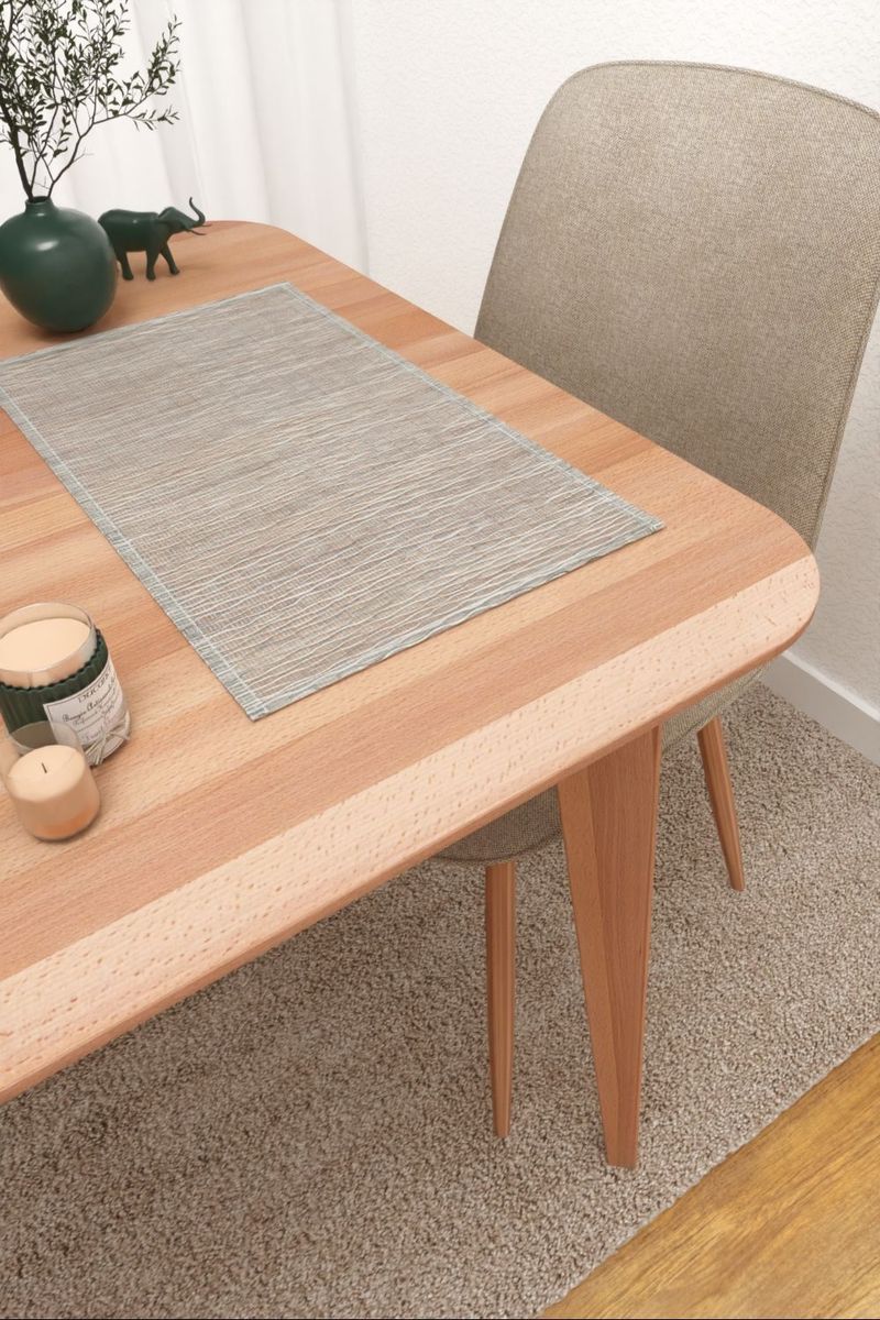 Platzdeckchen in Weiß