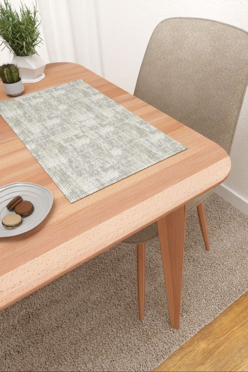 Platzdeckchen in grau