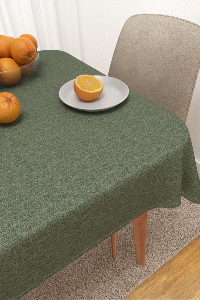 Tischdecke eckig in blau