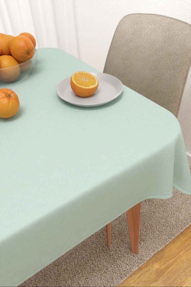 Tischdecke eckig in grün