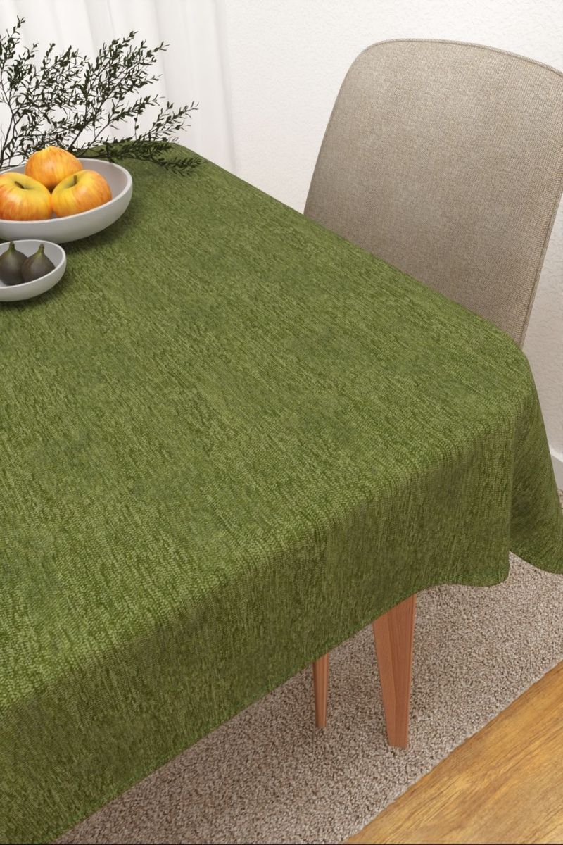 Tischdecke eckig in grün
