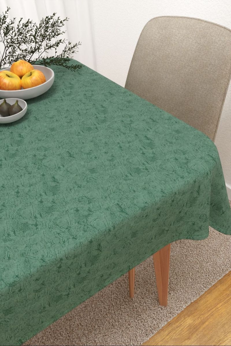Tischdecke eckig in grün