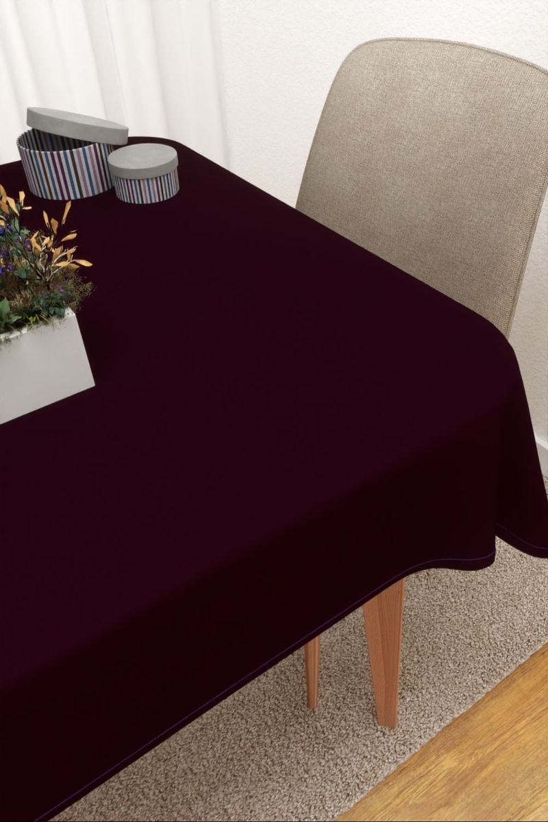 Tischdecke eckig in Violett