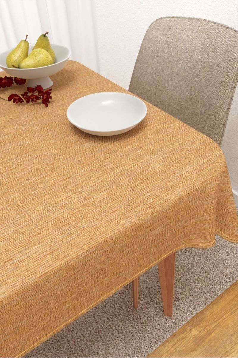 Tischdecke eckig in gelb