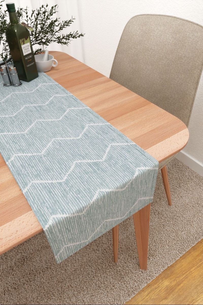 Tischläufer in Grün