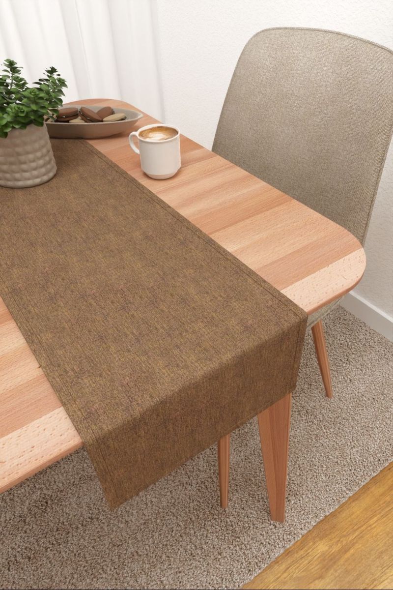 Tischläufer in beige