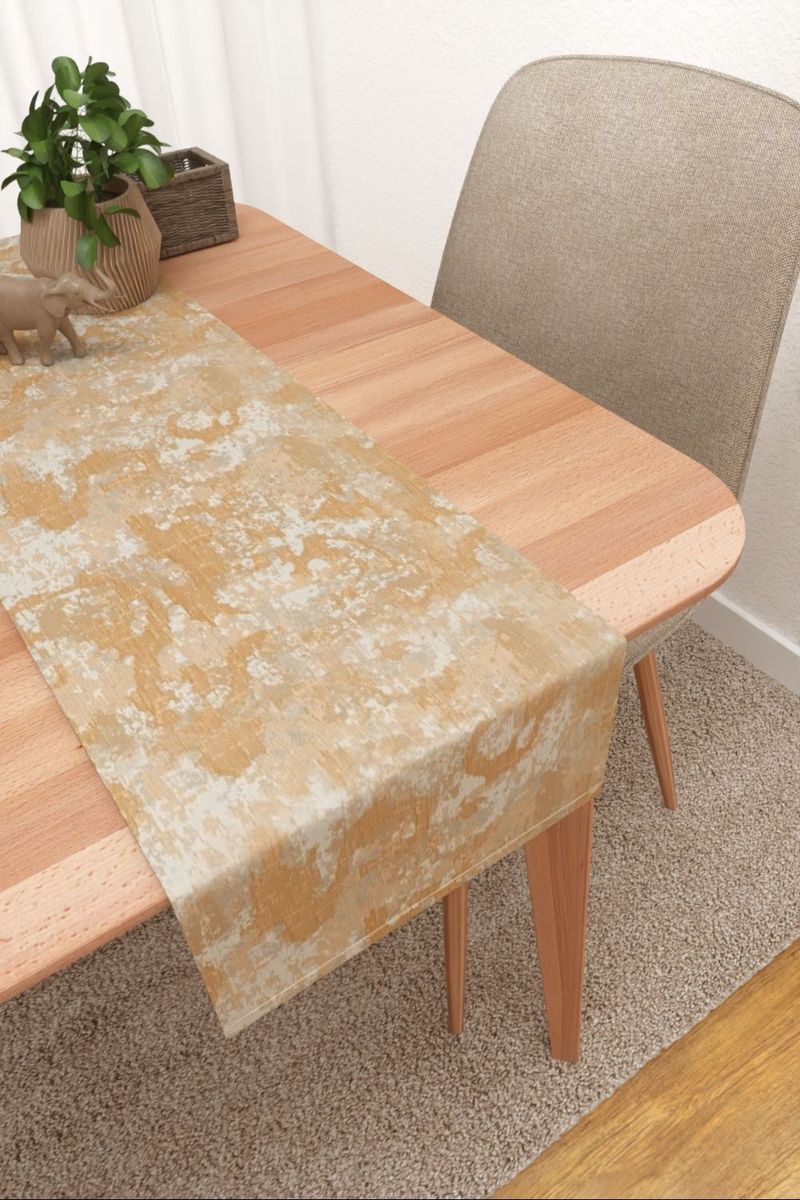 Tischläufer in orange