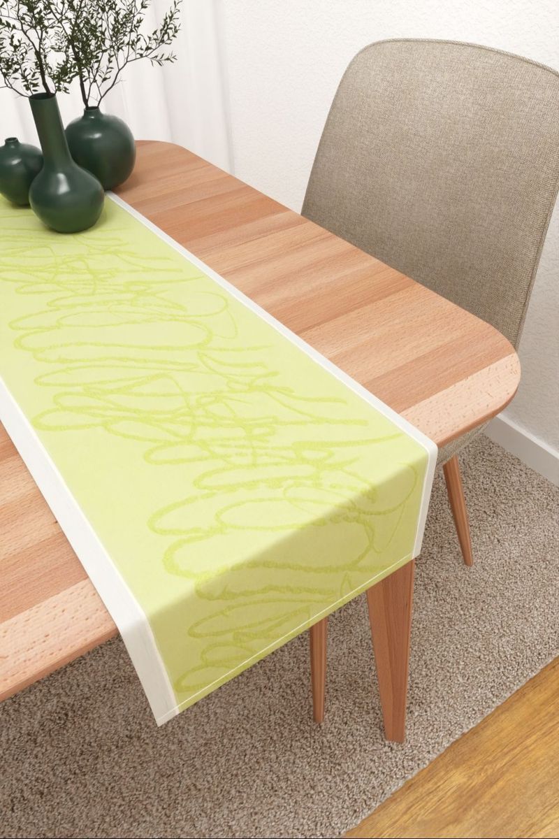 Tischläufer in grün
