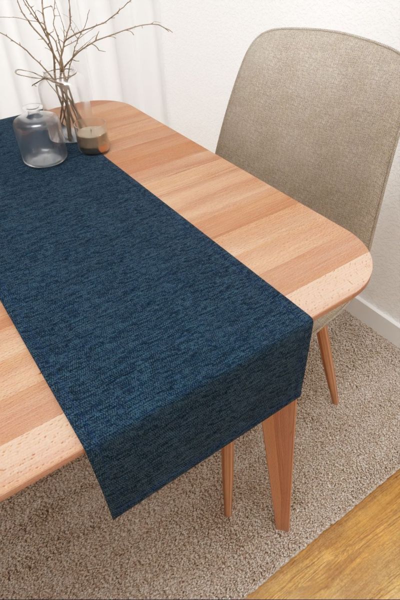 Tischläufer in blau