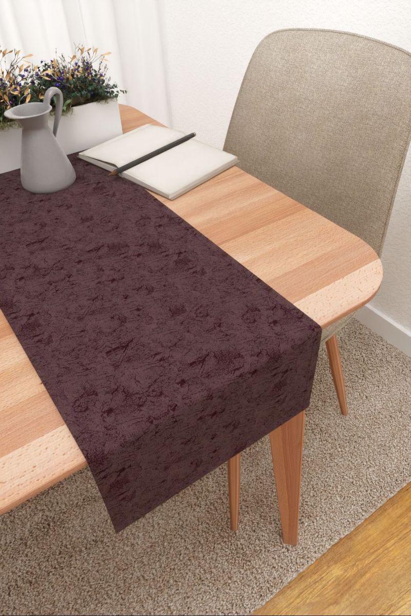 Tischläufer in violett