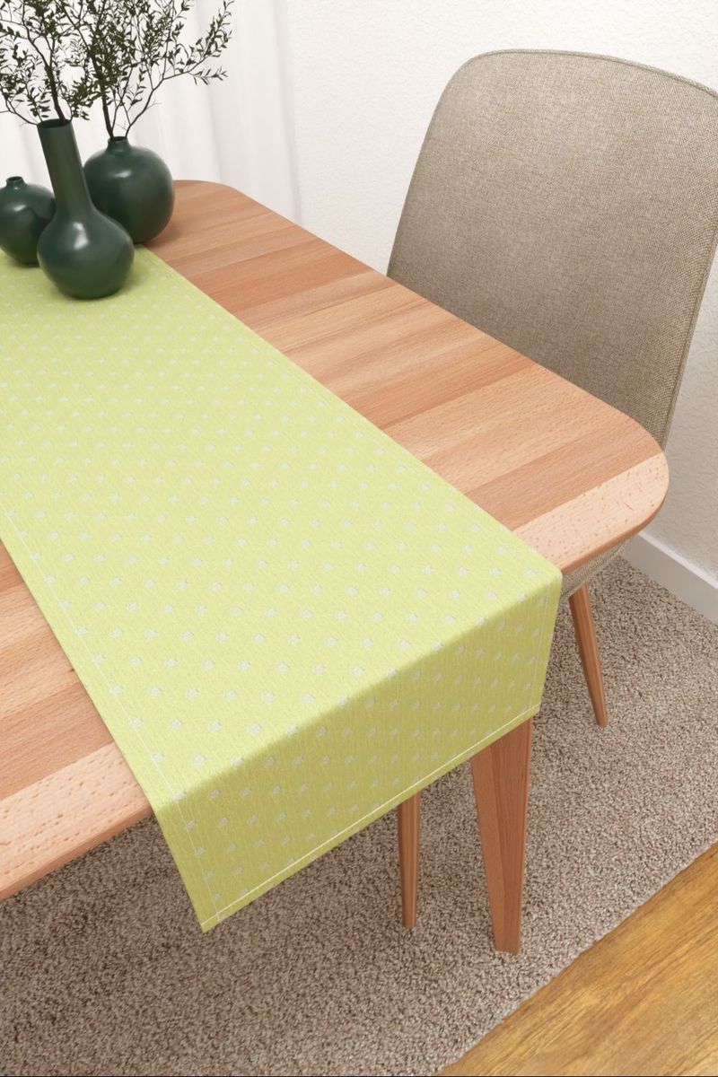 Tischläufer in grün