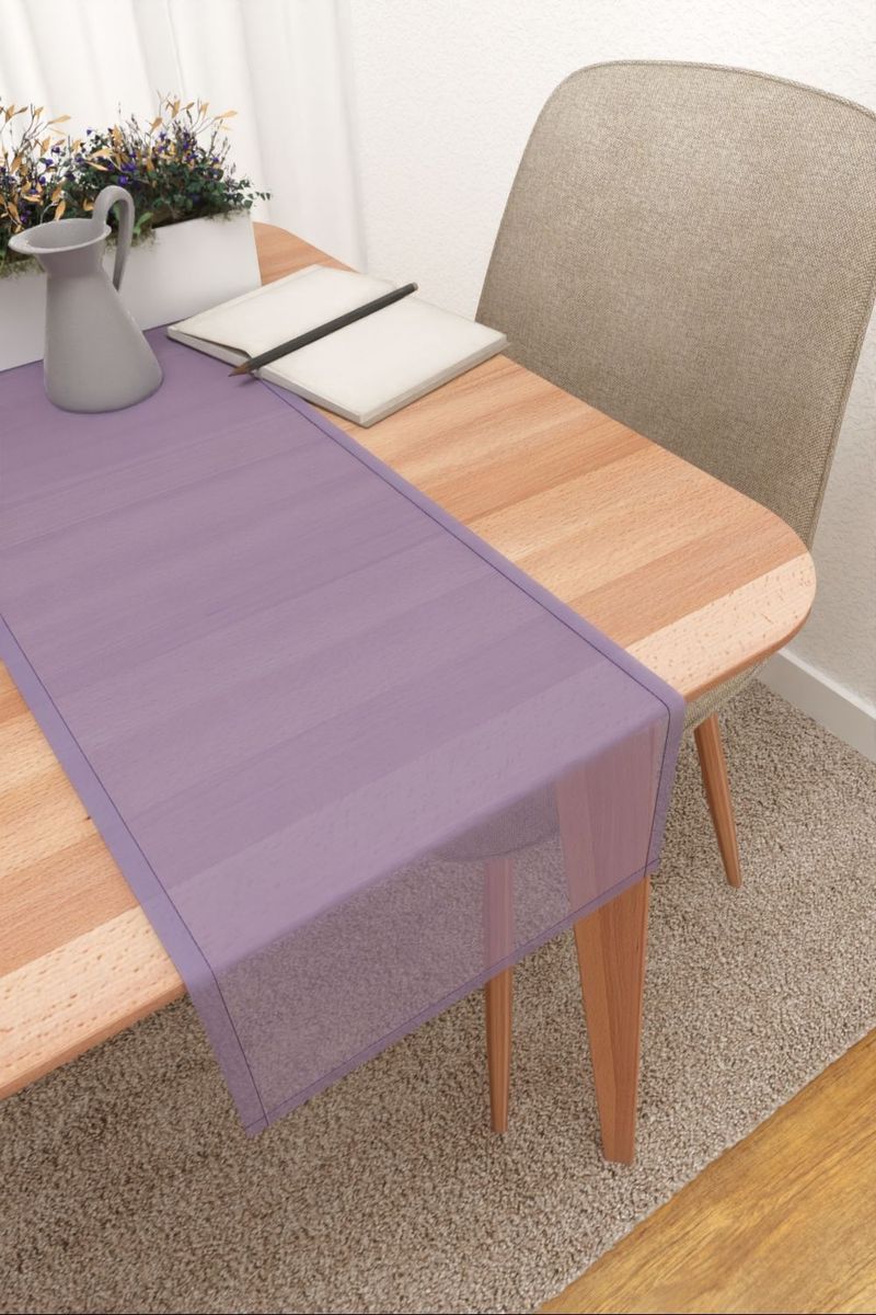 Tischläufer in Violett