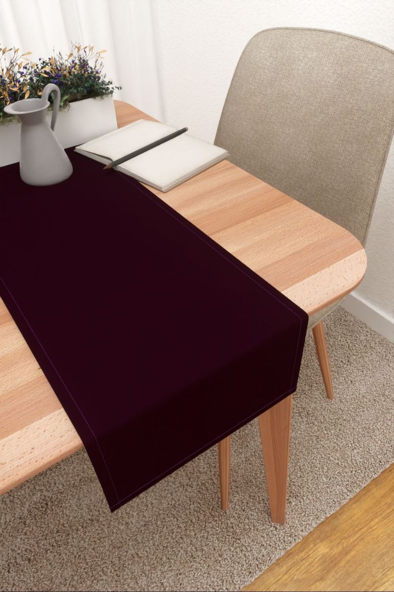 Tischläufer in Violett