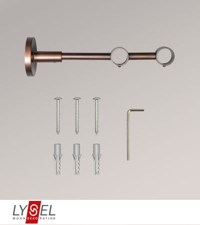 Lysel - Doppelträger geschlossen für Opal-Stangen