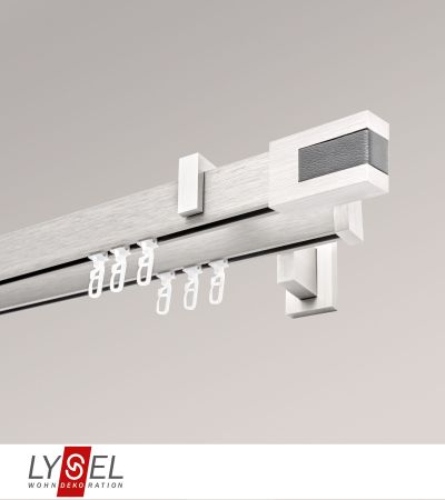 Lysel - SET Coral 160cm Multiträger 2-Lauf mit Endstücke Stripe in Silber