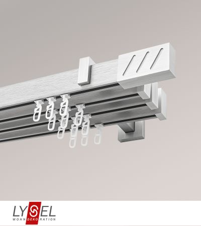 Lysel - SET Coral 160cm Multiträger 2-Lauf mit Endstücke Lines in Silber