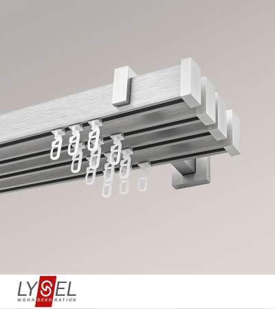 Lysel - SET Coral 160cm mit Endstücke Quadro in Silber